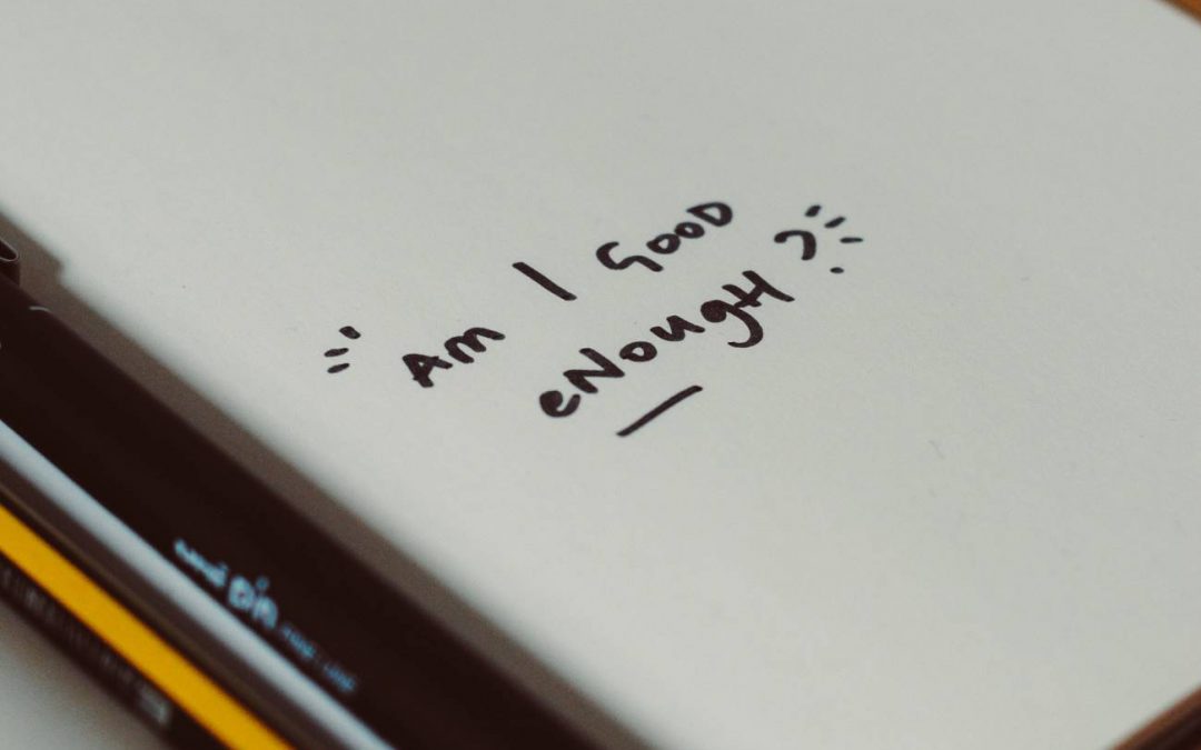 writing on a page, am i good enough