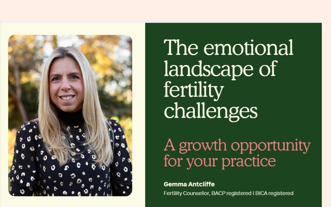 A picture of Gemma Antcliffe alongside a the title of the CPD workshop